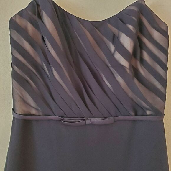 ALFRED ALGELO Women's Maxi Dress Black/ Nude Size 35  Medium Whimsogoth Formal - Picture 7 of 10